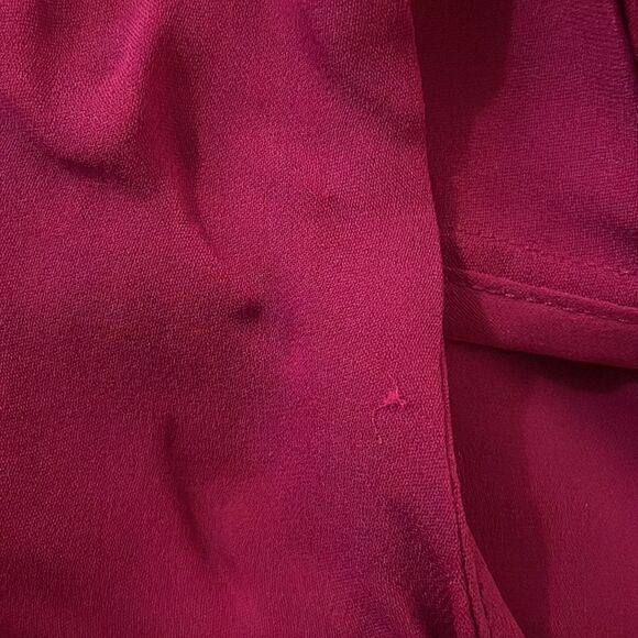 A.L.C. 100% Silk V Neck Keyhole Tank Top Blouse Sleeveless - Picture 3 of 3